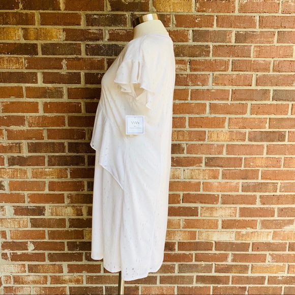 ⭐️ViVi by Violet Weekend Distressed Dress Medium - Picture 5 of 8